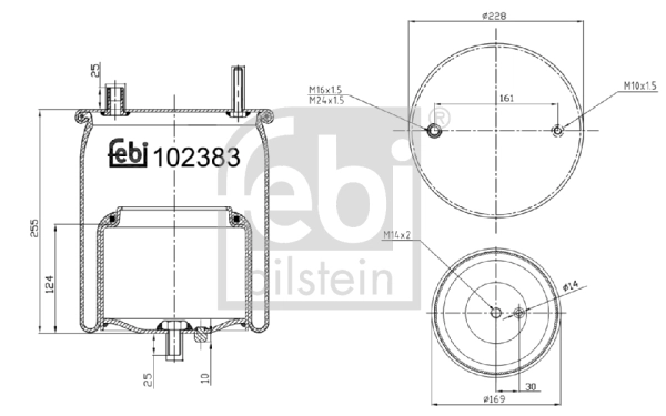Bellow, air suspension